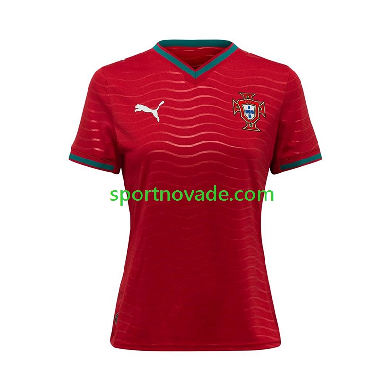 Portugal Ladies Heim Trikot Kurzarm World Cup 2026