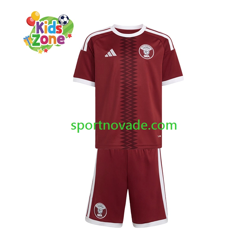 Katar Heim Trikot Kinder Kurzarm 2026