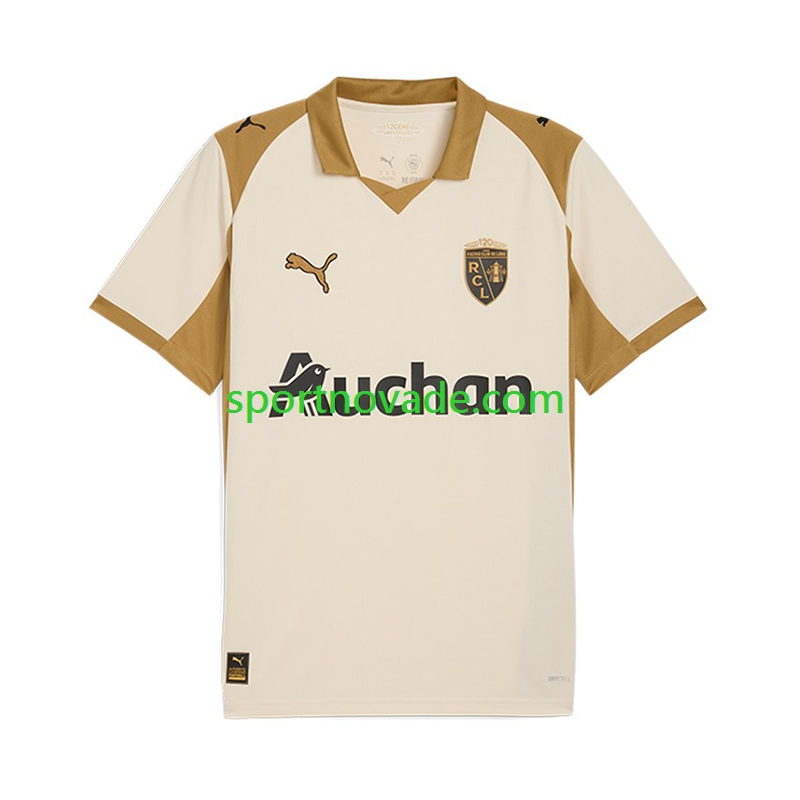 RC Lens Dritt Trikot Herren Kurzarm 2025-2026