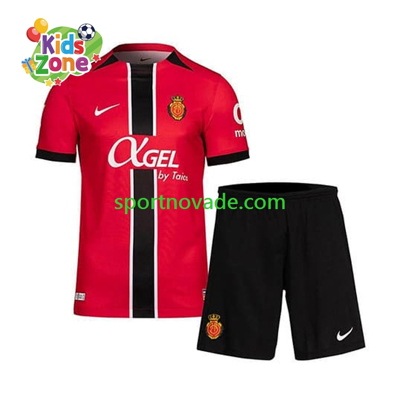 RCD Mallorca Heim Trikot Kinder Kurzarm 2025-2026