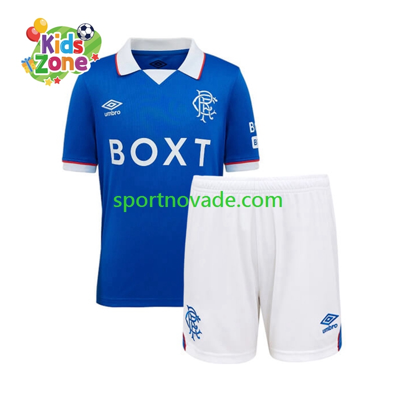 Rangers Heim Trikot Kinder Kurzarm 2025-2026