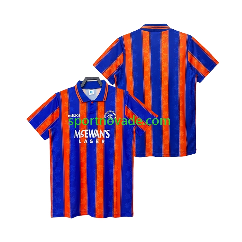Rangers Retro Auswärts Trikot Herren Kurzarm 1993 1994