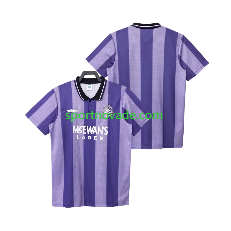 Rangers Retro Dritt Trikot Herren Kurzarm 1993 1994