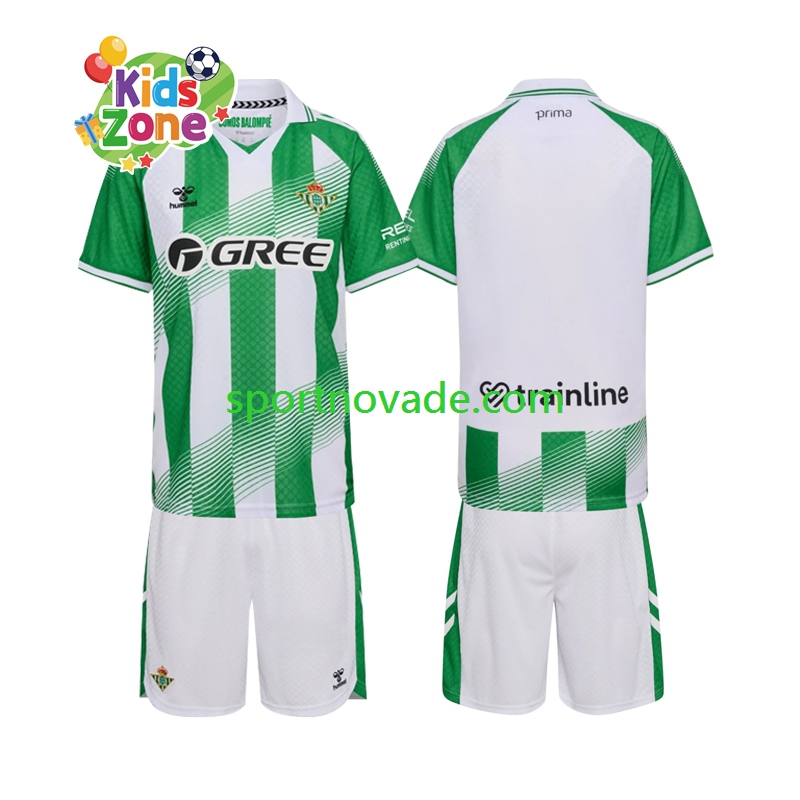 Betis Sevilla Heim Trikot Kinder Kurzarm 2026-2027