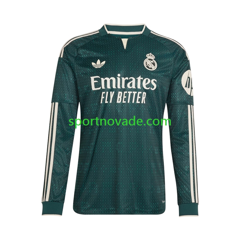 Real Madrid Auswärts Trikot Herren Langarm 2026-2027