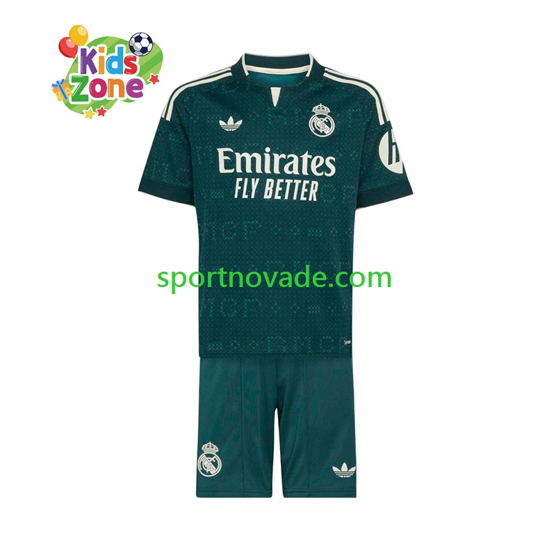Real Madrid Auswärts Trikot Kinder Kurzarm 2026-2027