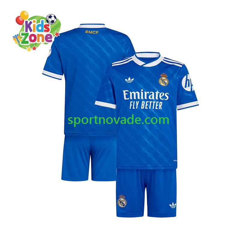 Real Madrid Dritt Trikot Kinder Kurzarm 2025-2026
