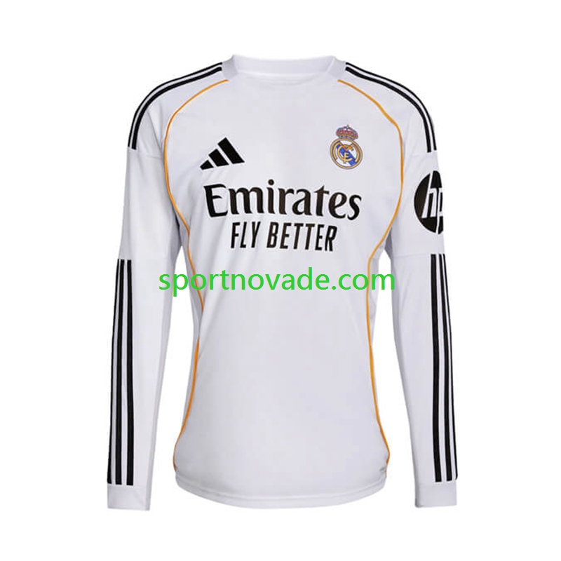 Real Madrid Heim Trikot Herren Langarm 2025-2026