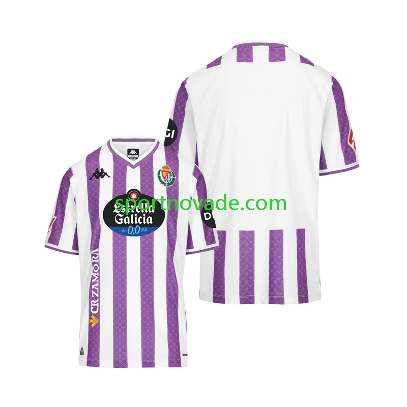 Real Valladolid Heim Trikot Herren Kurzarm 2025-2026
