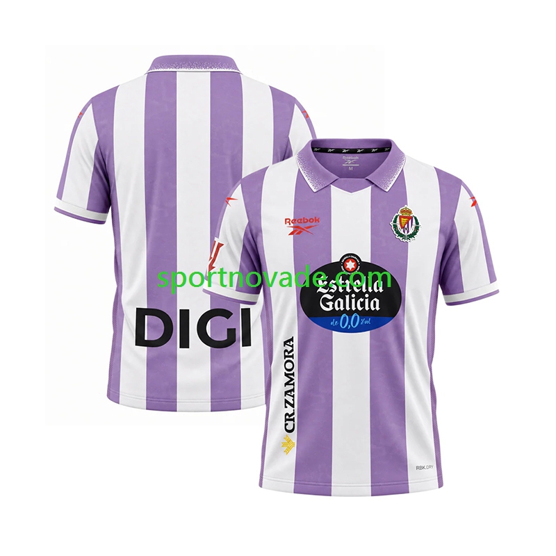 Real Valladolid Heim Trikot Herren Kurzarm 2026-2027