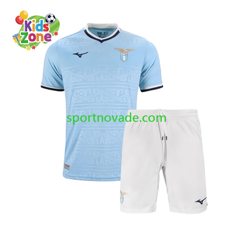 Lazio Rom Heim Trikot Kinder Kurzarm 2024-2025