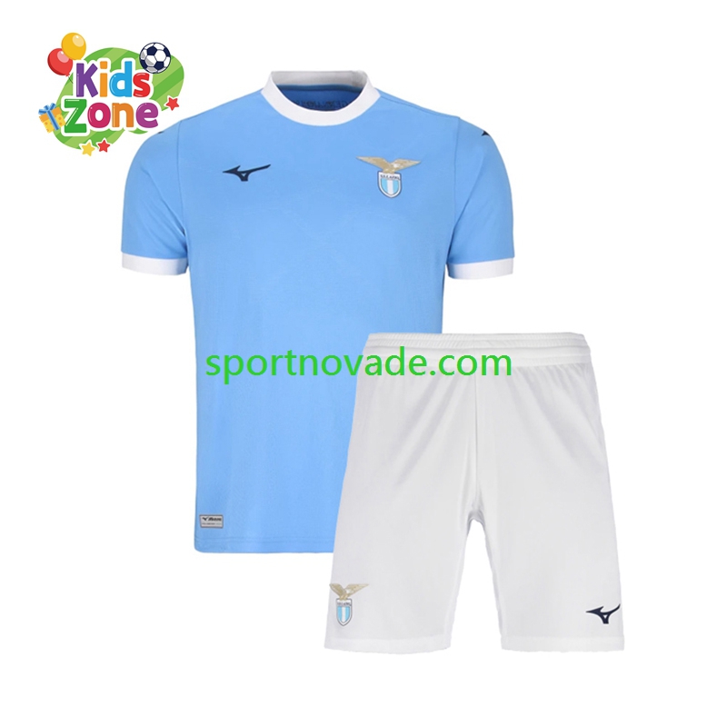 Lazio Rom Heim Trikot Kinder Kurzarm 2025-2026
