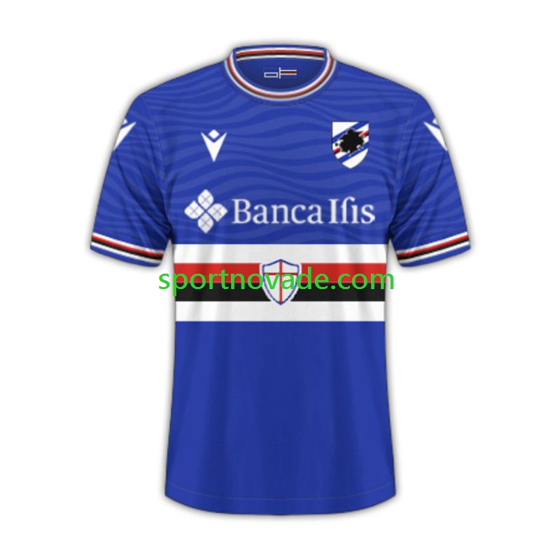 Sampdoria Genua Heim Trikot Herren Kurzarm 2023-2024