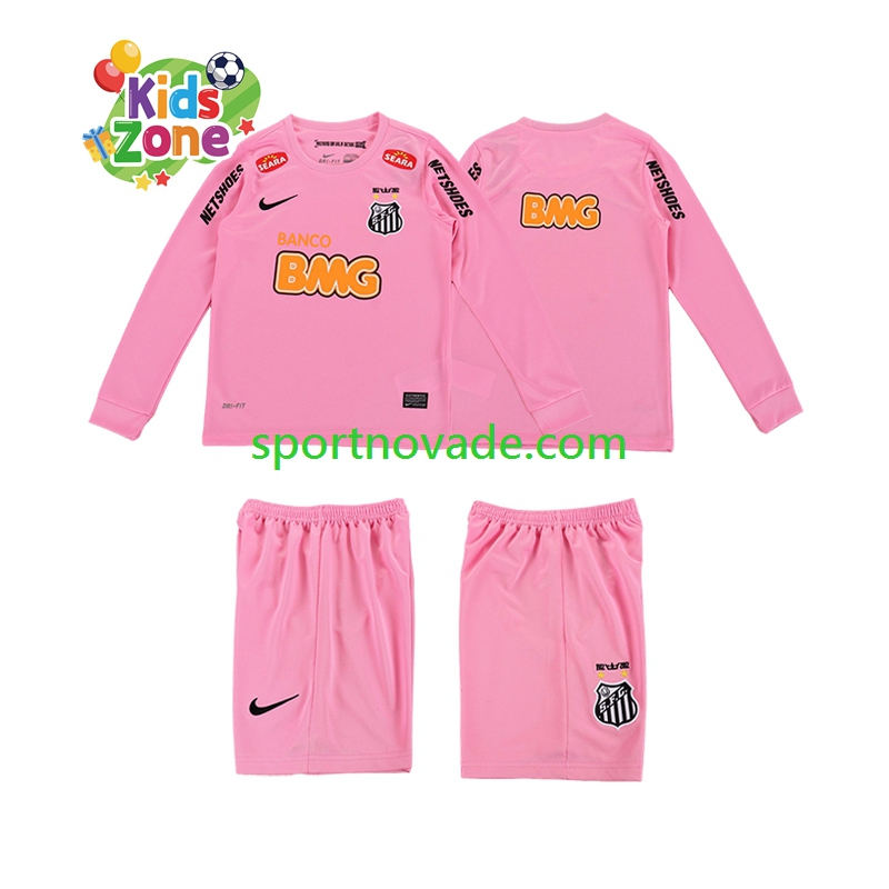 Santos Retro Viertes Trikot Kinder Langarm 2012 2013
