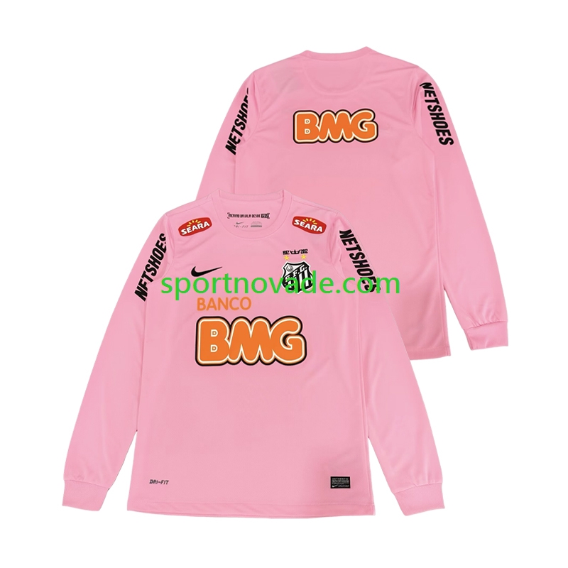 Santos Retro Viertes Trikot Herren Langarm 2012 2013