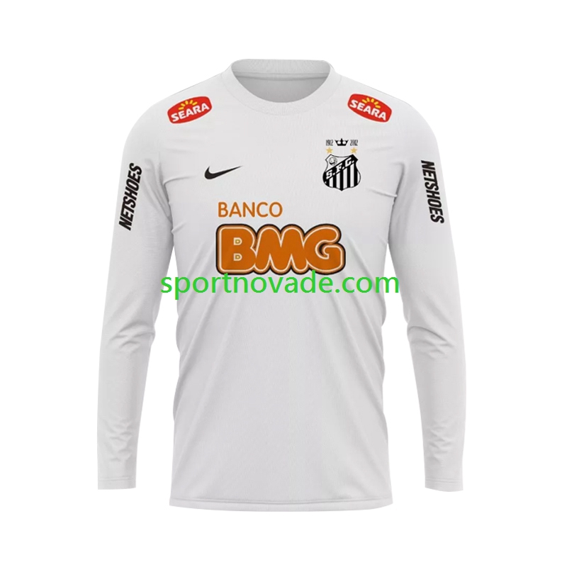 Santos Retro Heim Trikot Herren Langarm 2011 2012