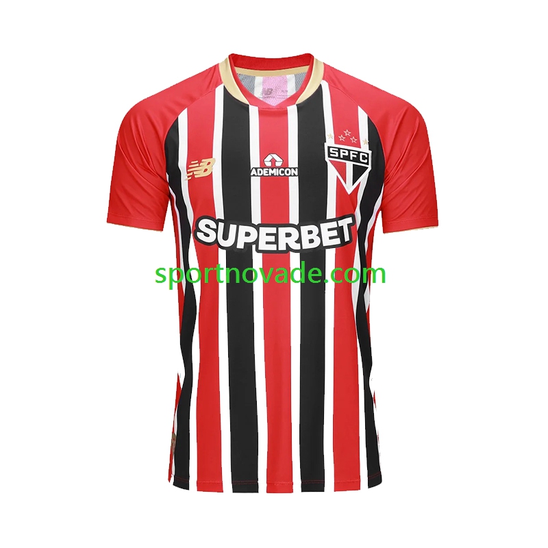 Sao Paulo Auswärts Trikot Herren Kurzarm 2025-2026