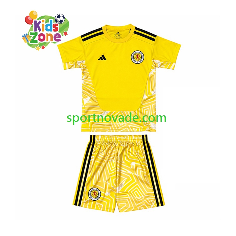 Schottland Torwart Heim Trikot Kinder Kurzarm 2026