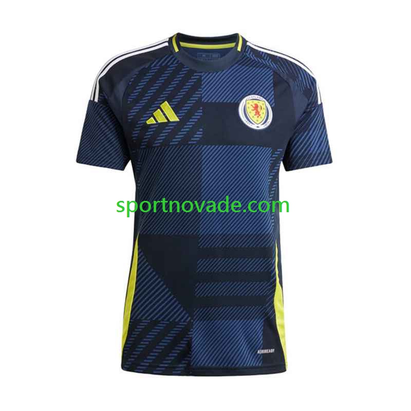 Schottland Heim Trikot Herren Kurzarm Euro 2024