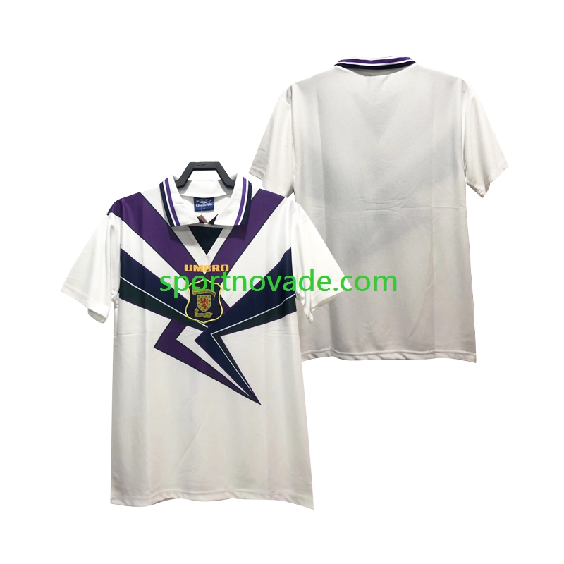 Schottland Retro Auswärts Trikot Herren Kurzarm 1994 1996