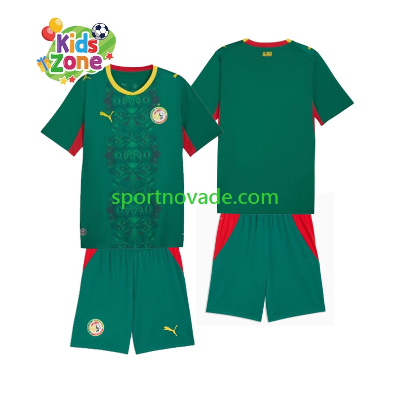 Senegal Auswärts Trikot Kinder Kurzarm 2026 2027