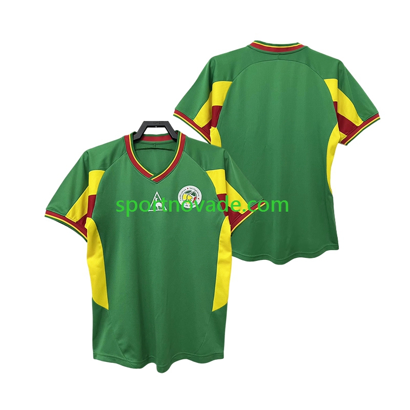 Senegal Retro Auswärts Trikot Herren Kurzarm 2002