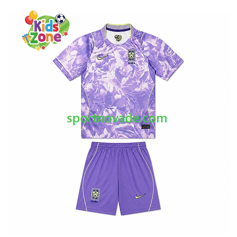 Südkorea Auswärts Trikot Kinder Kurzarm World Cup 2026