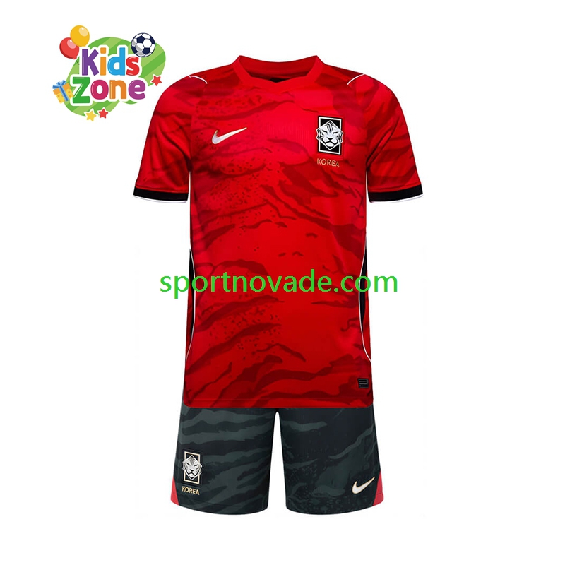 Südkorea Heim Trikot Kinder Kurzarm World Cup 2026