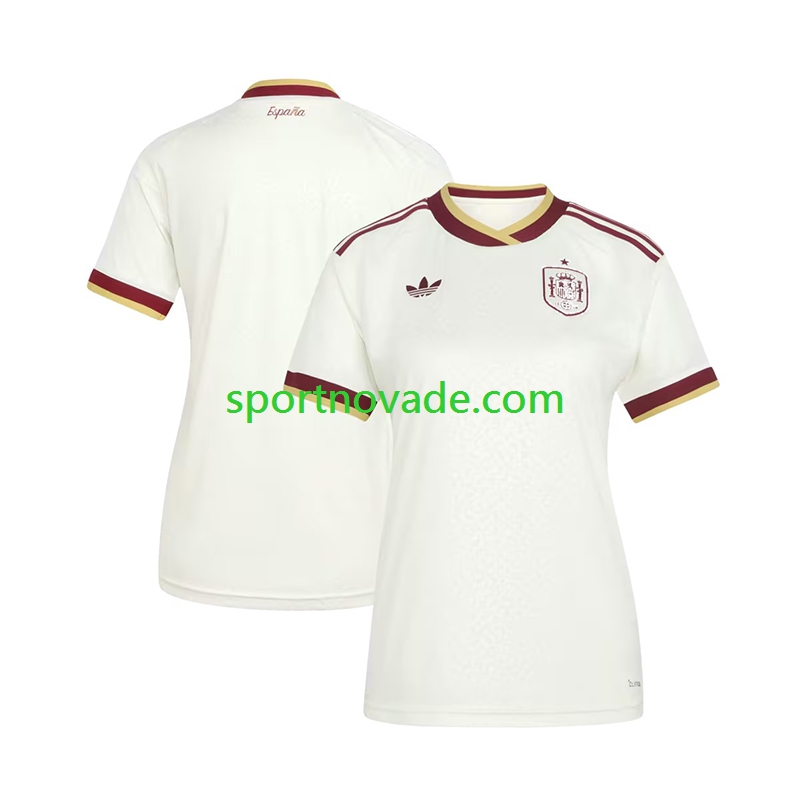 Spanien Ladies Auswärts Trikot Kurzarm World Cup 2026