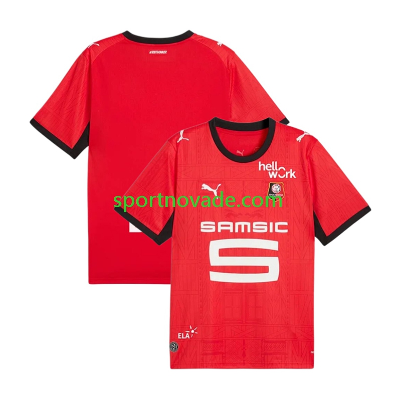 Stade Rennes Heim Trikot Herren Kurzarm 2026-2027