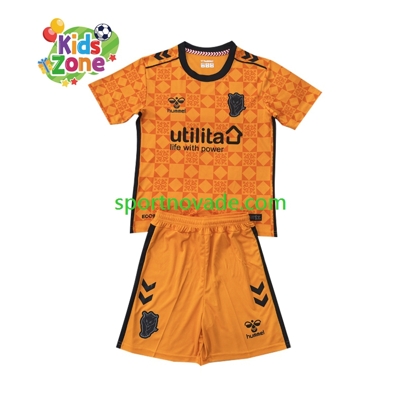 Torwart Sunderland Dritt Trikot Kinder Kurzarm 2025-2026
