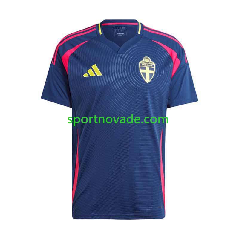 Schweden Auswärts Trikot Herren Kurzarm 2024