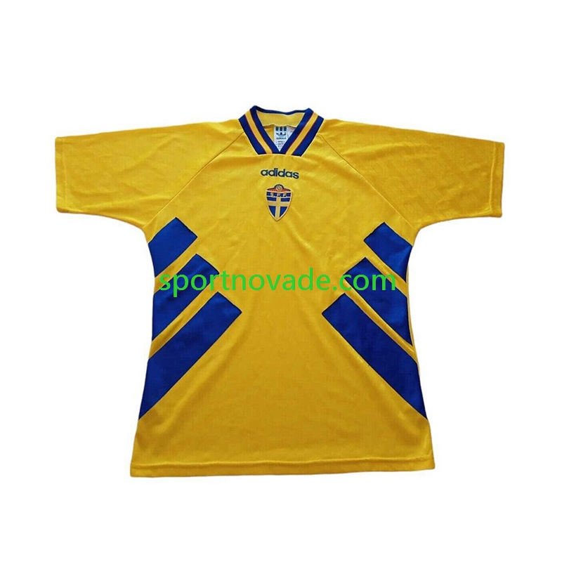 Schweden Retro Heim Trikot Herren Kurzarm 1994