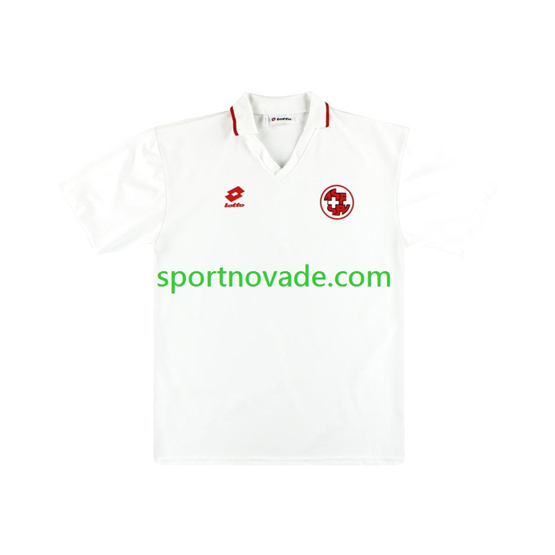 Schweiz Retro Auswärts Trikot Herren Kurzarm 1994