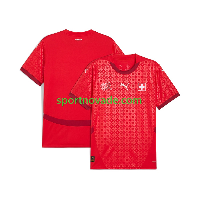 Schweiz Heim Trikot Herren Kurzarm 2025-2026