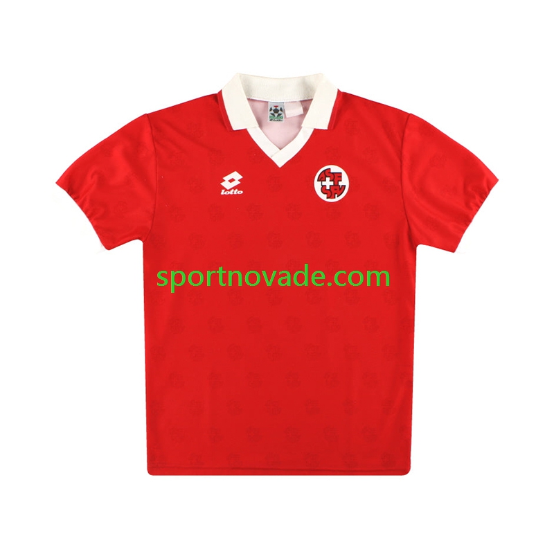 Schweiz Retro Heim Trikot Herren Kurzarm 1994