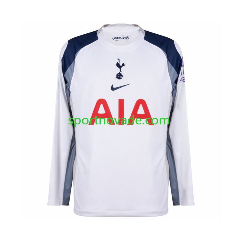 Tottenham Hotspur Heim Trikot Herren Langarm 2025-2026