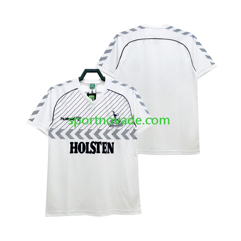 Tottenham Hotspur Retro Heim Trikot Herren Kurzarm 1986