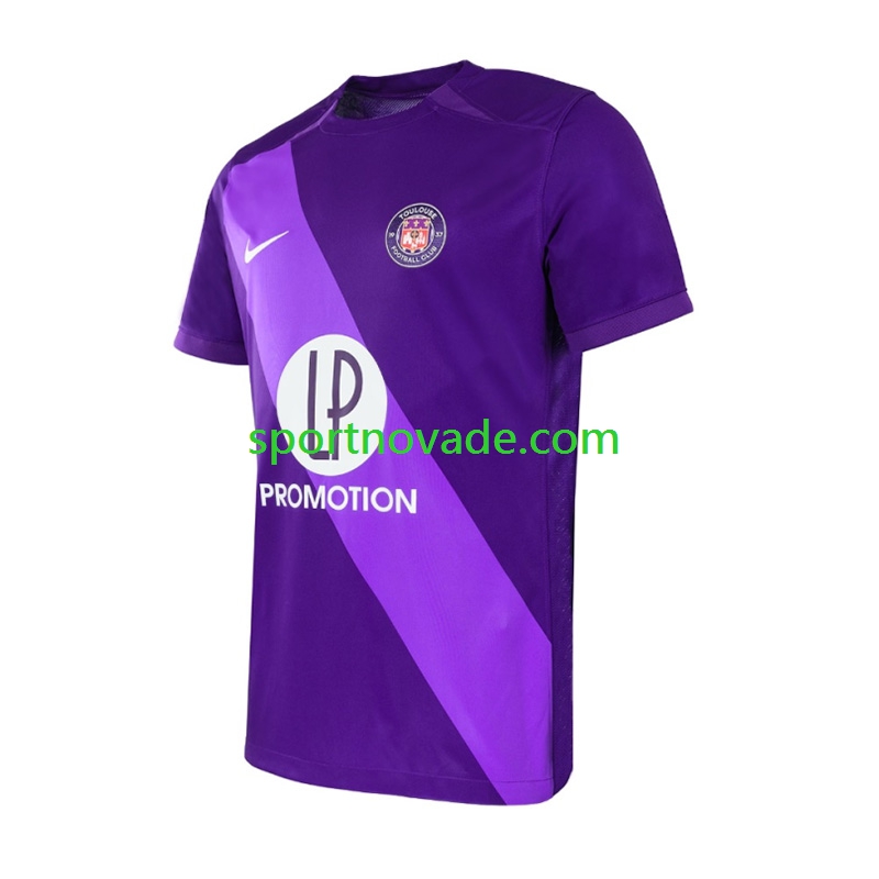 Toulouse FC Heim Trikot Herren Kurzarm 2024-2025