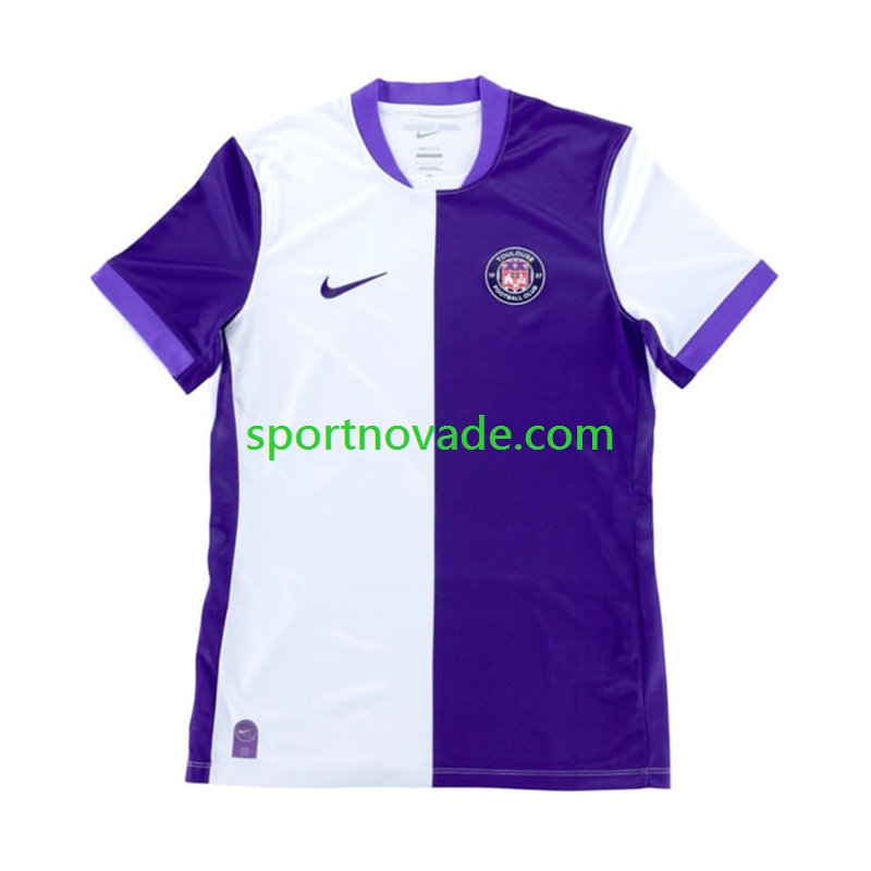 Toulouse FC Heim Trikot Herren Kurzarm 2025-2026