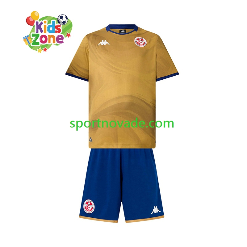 Tunesien Dritt Trikot Kinder Kurzarm 2025