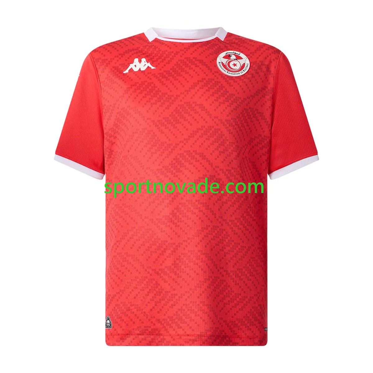 Tunesien Heim Trikot Herren Kurzarm 2025