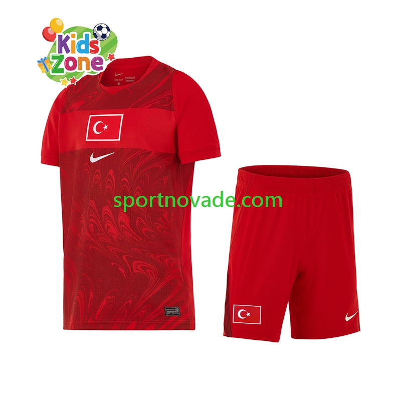 Türkei Heim Trikot Kinder Kurzarm World Cup 2026