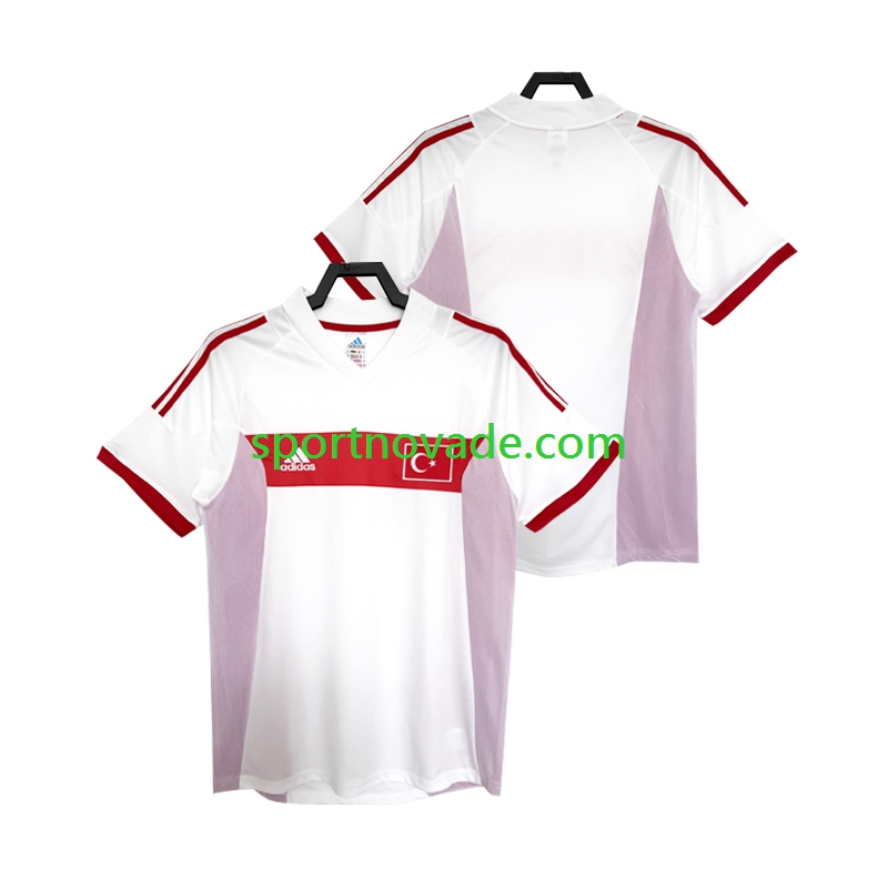 Türkei Retro Auswärts Trikot Herren Kurzarm 2002