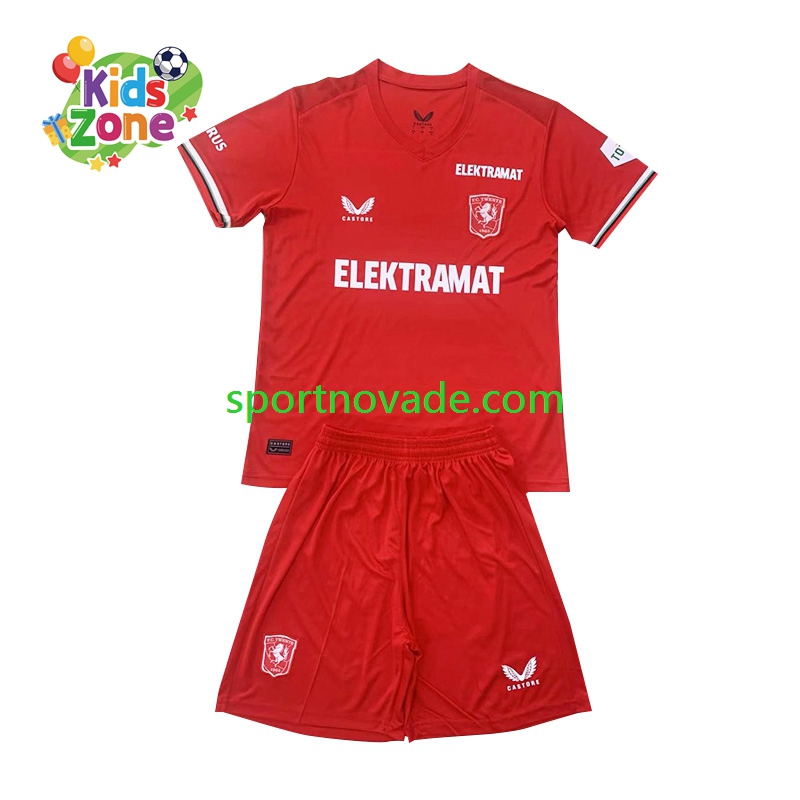 Twente Heim Trikot Kinder Kurzarm 2024-2025