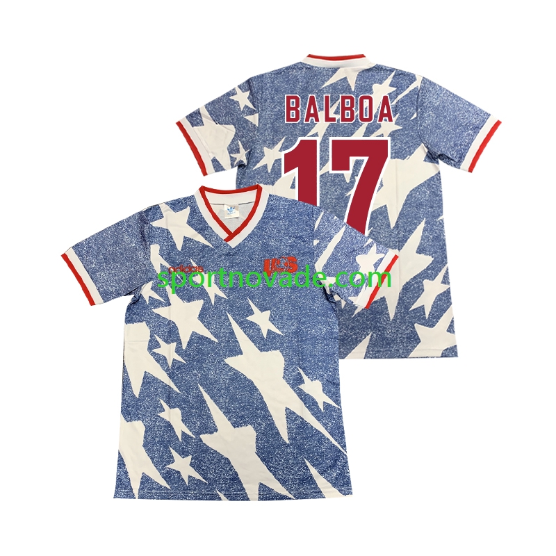 USA BALBOA 17 Retro Auswärts Trikot Herren Kurzarm 1994