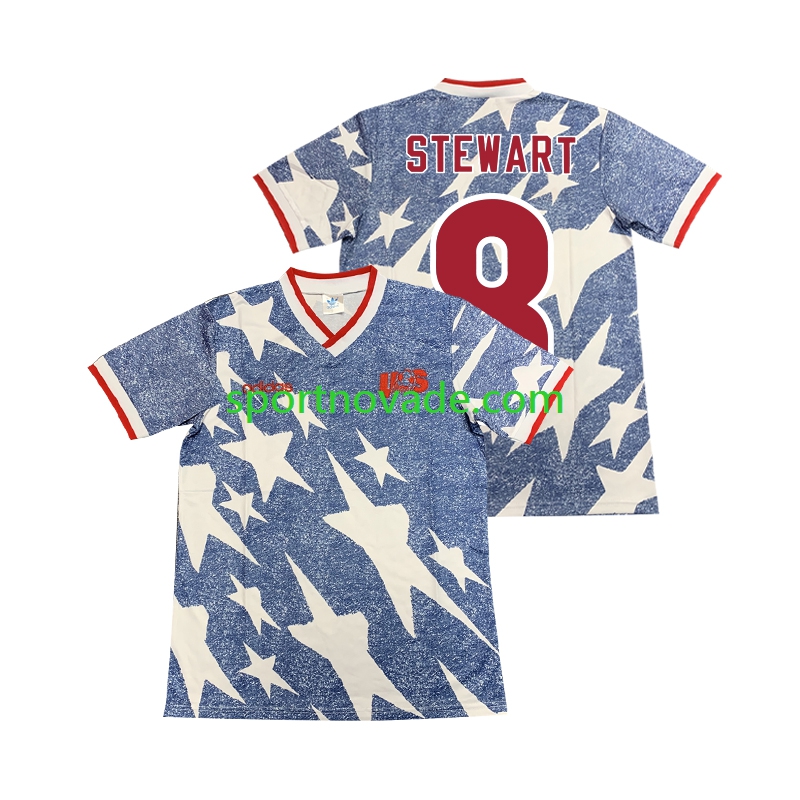 USA STEWART 8 Retro Auswärts Trikot Herren Kurzarm 1994