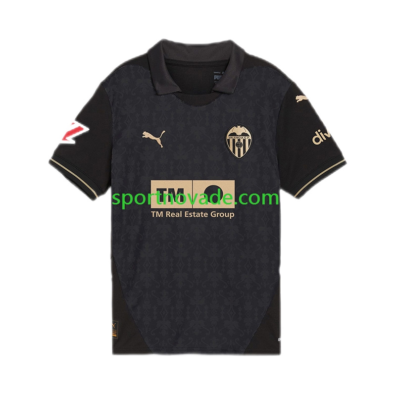 Valencia CF Auswärts Trikot Herren Kurzarm 2024-2025