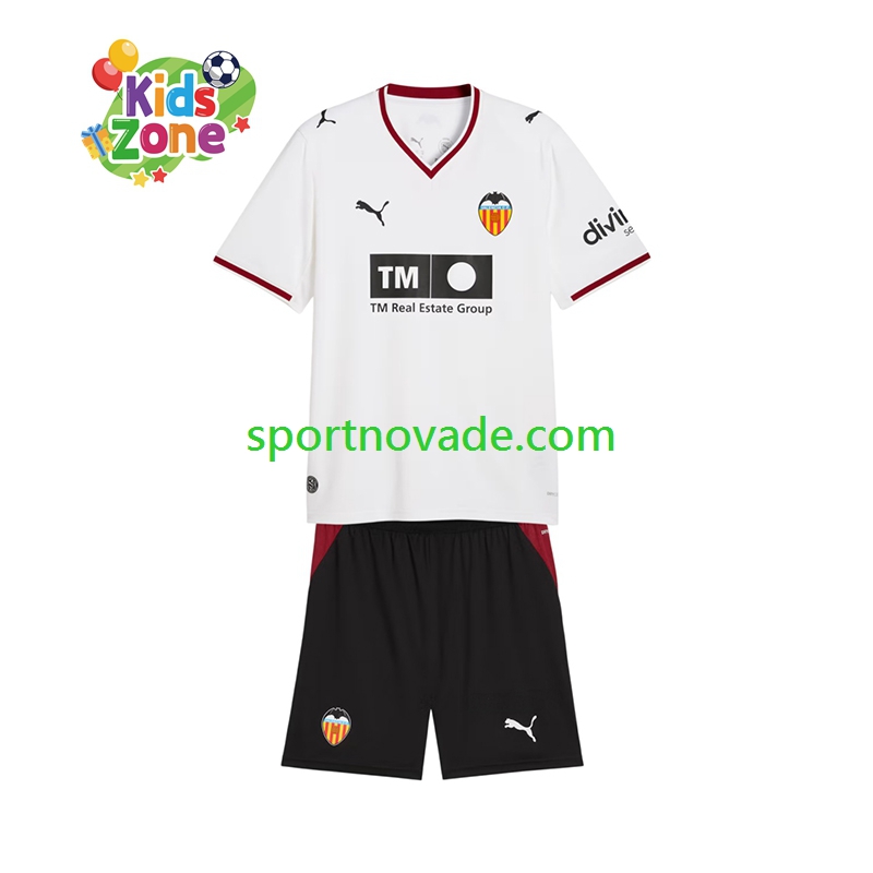 Valencia CF Heim Trikot Kinder Kurzarm 2026-2027