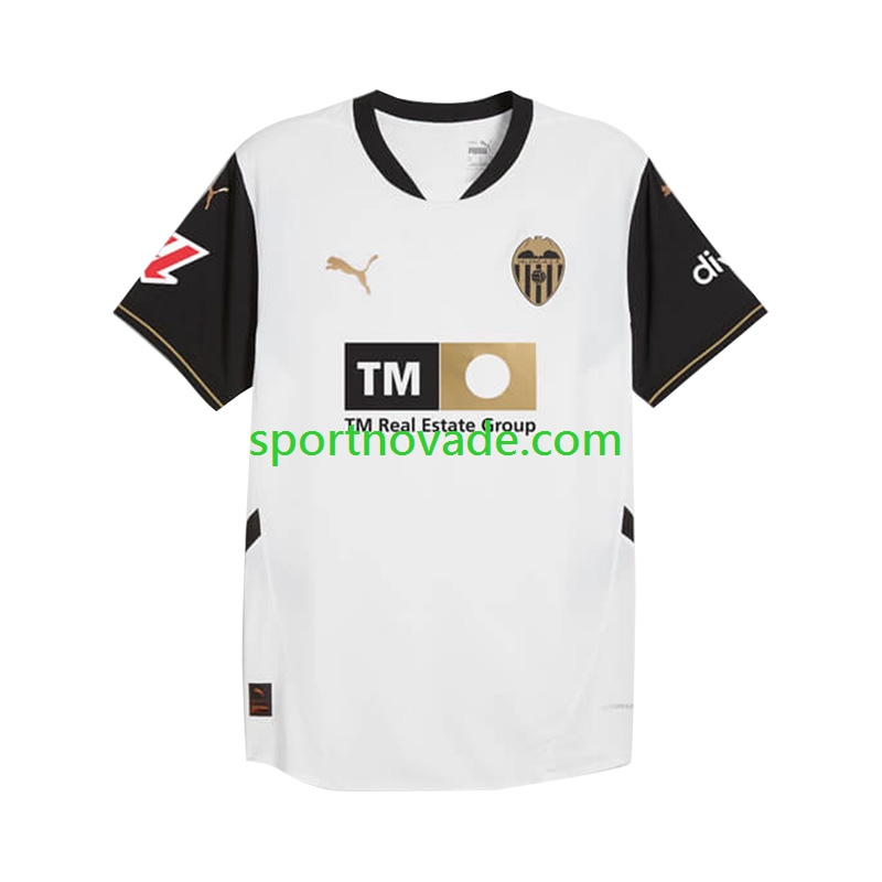 Valencia CF Heim Trikot Herren Kurzarm 2024-2025